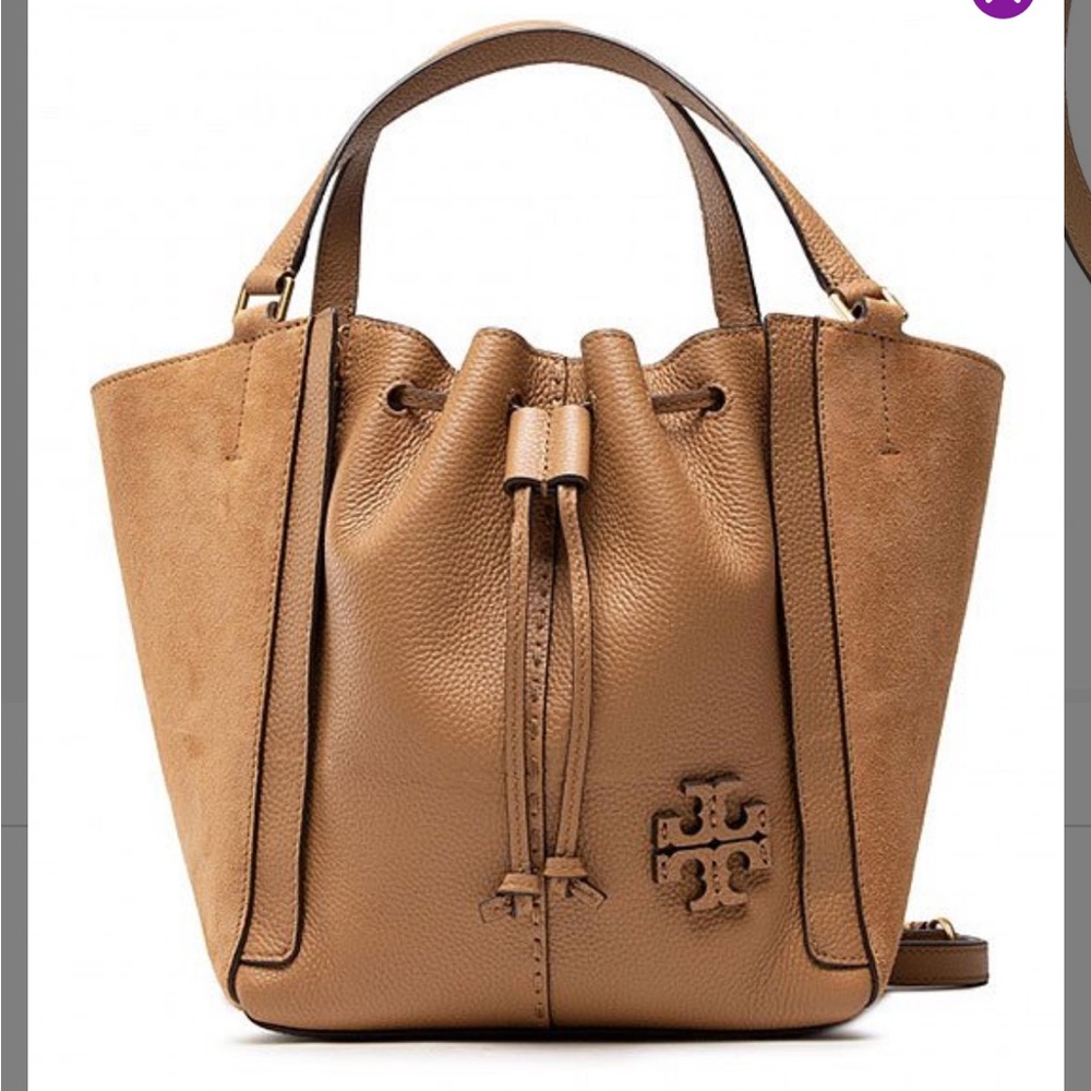 Tory Burch Tiramisu McGraw Dragonfly Leather Tote